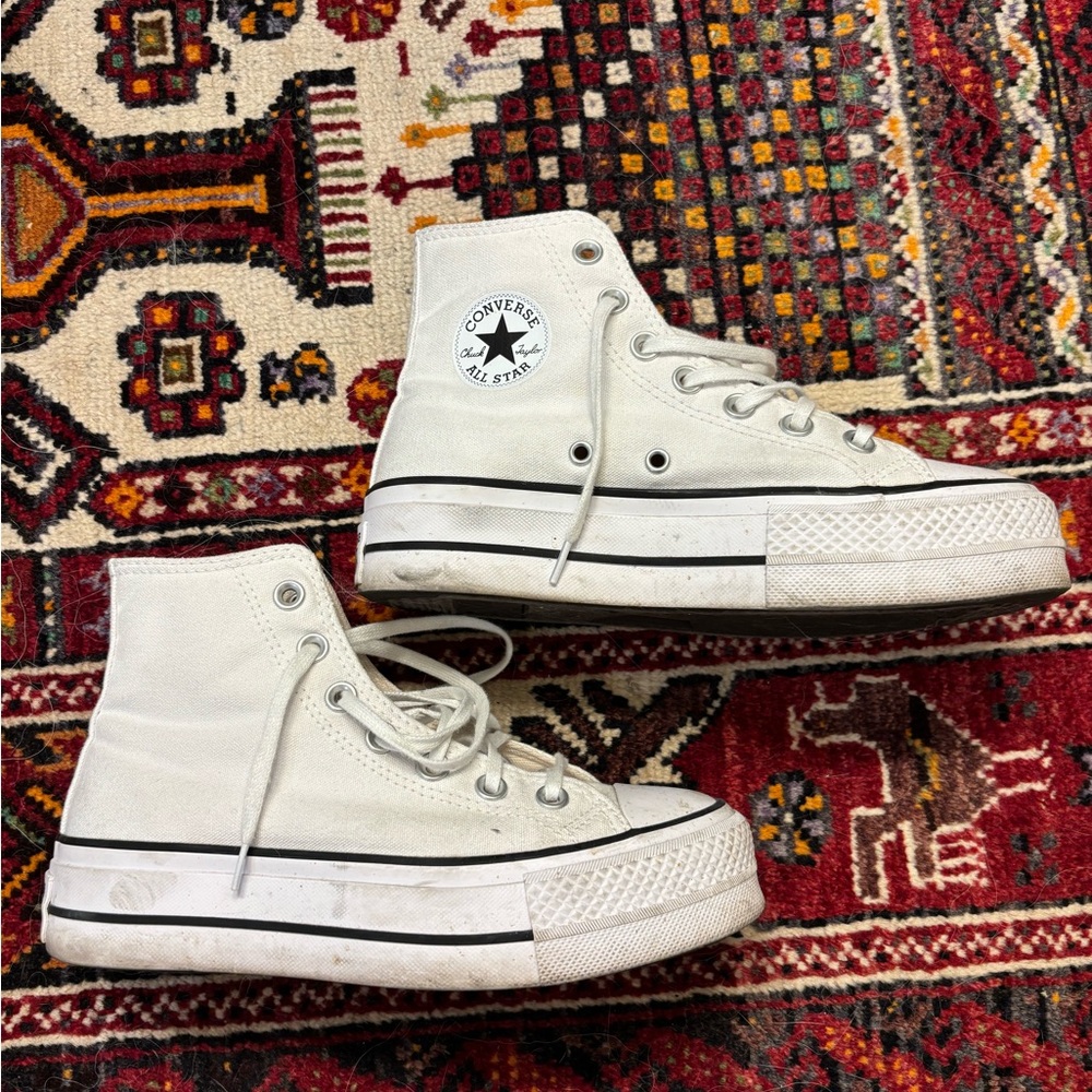 Converse Platform High Top Classic in White
